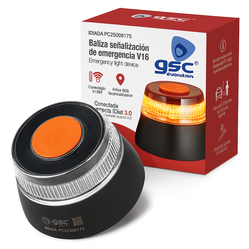 Baliza señalizadora v16 Homologada DGT